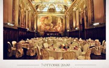 Cena benefica di raccolta fondi nella “Sala del Cenacolo”